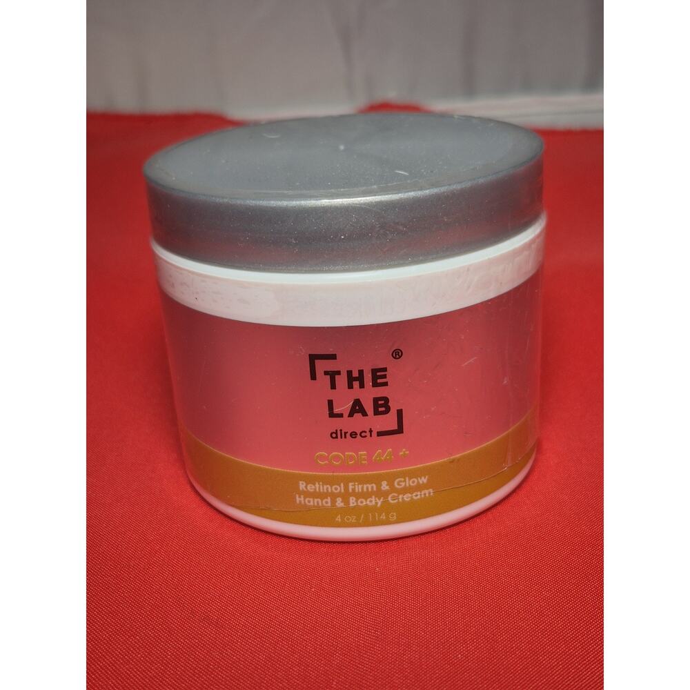 💥 The Lab Direct Code 44 Retinol Firm Glow Hand Body Anti Age Cream 4oz NEW A6